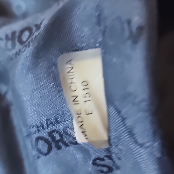 Michael Kors black leather Lattington satchel purse - Picture 13 of 14